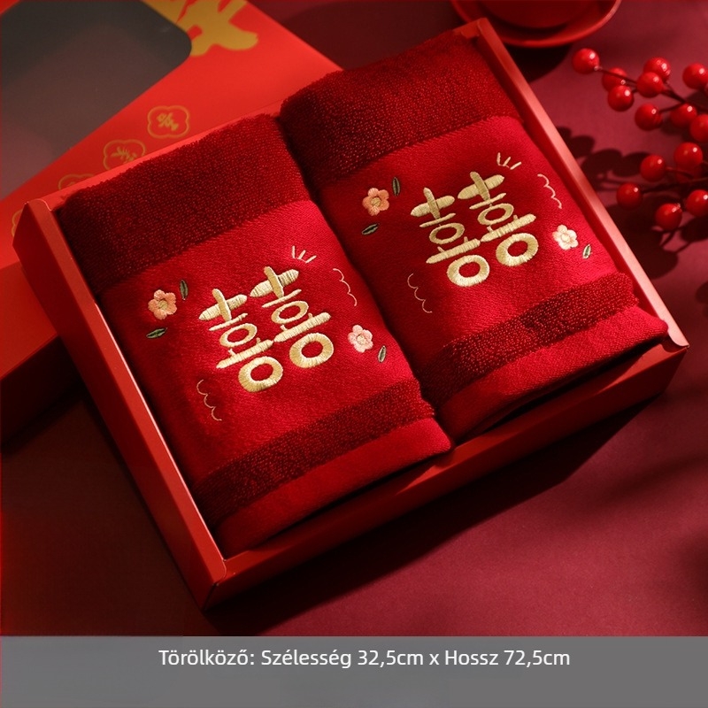 Esküvői mosdó készlet — 201 rozsdamentes acél, Fei Xun Fei márka, esküvői dekoráció, nyomtatott minta Happy word