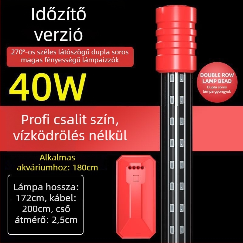 Merülő akváriumi fény, vízálló, rendkívül fényes, színkiemelő (Anyag: Egyéb; Importált: Nem; Márka: Nothing)