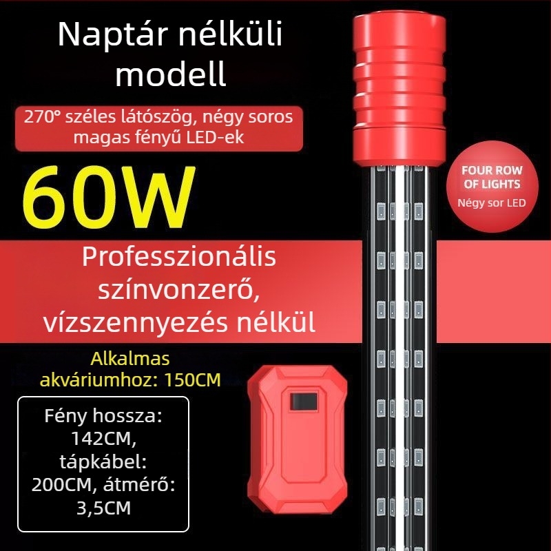 Merülő akváriumi fény, vízálló, rendkívül fényes, színkiemelő (Anyag: Egyéb; Importált: Nem; Márka: Nothing)
