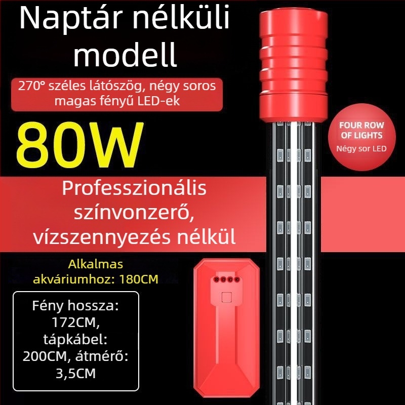 Merülő akváriumi fény, vízálló, rendkívül fényes, színkiemelő (Anyag: Egyéb; Importált: Nem; Márka: Nothing)