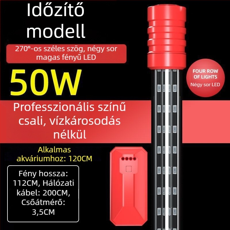 Merülő akváriumi fény, vízálló, rendkívül fényes, színkiemelő (Anyag: Egyéb; Importált: Nem; Márka: Nothing)