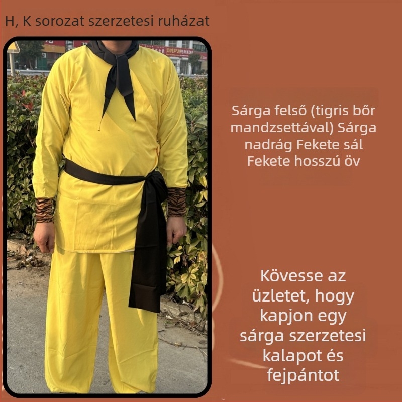 Sun Wukong jelmezkészlet - Uniszex, hálóanyag, K11, 2024 tél