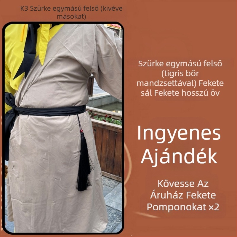 Sun Wukong jelmezkészlet - Uniszex, hálóanyag, K11, 2024 tél