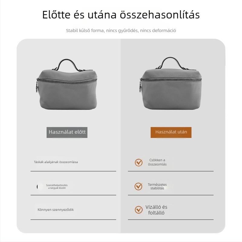 Luo baoshi Dupont papírból készített kozmetikai táska, ultra könnyű, béléses