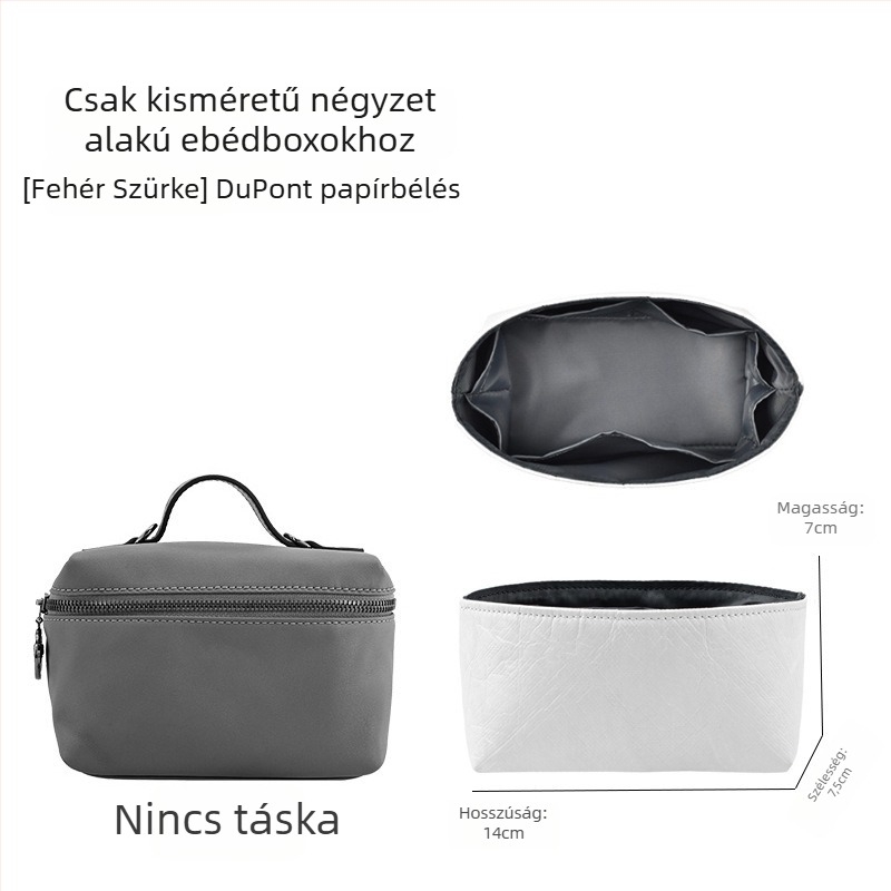 Luo baoshi Dupont papírból készített kozmetikai táska, ultra könnyű, béléses