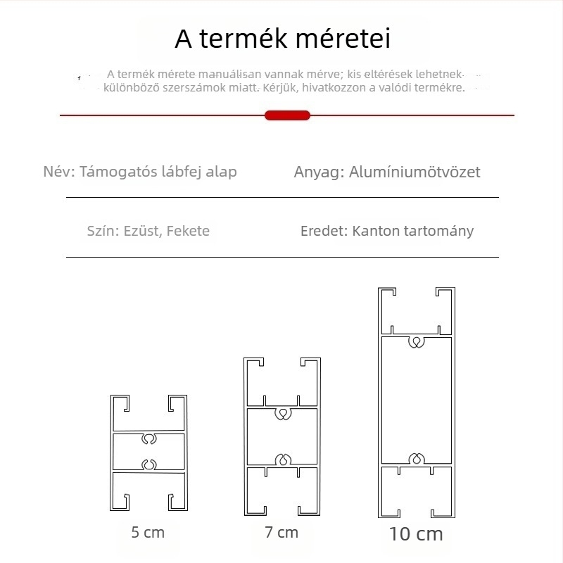 WC válaszfal lábfedők – alumíniumötvözet, kefefelületű, két darabos készlet, modern minimalista stílus