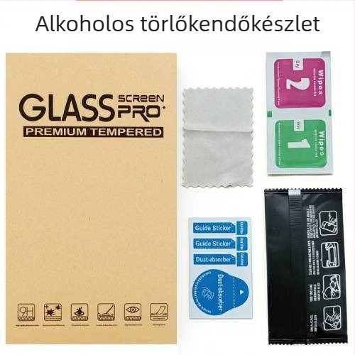 Edzett képernyővédő fólia MacBook Pro/Airhez — gépi megmunkálás, OEM feldolgozás, tömege kb. 50 g