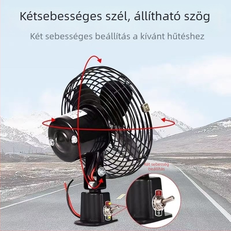 Autóventilátor – mérnöki ventilátor a gépjármű hűtésére
