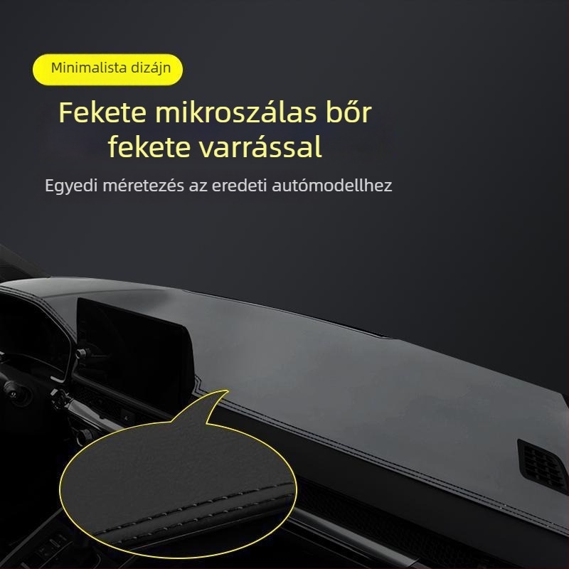 2024-es Honda Haoying központi műszerfal-matja — geometriai minta, nyomtatott logó, hőszigetelő árnyékolás