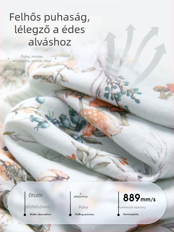 Gyerekeknek készült alvózsák minden évszakra, elválasztott lábakkal, bambusz pamut anyagból, antibakteriális, nedvességelvezető