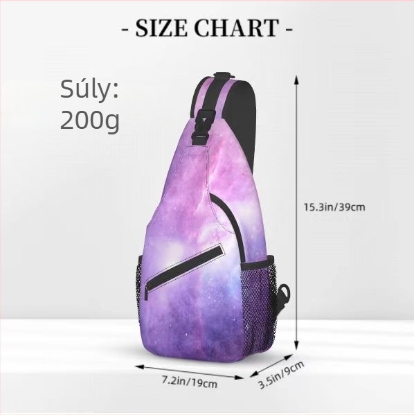 Férfi deréktárca/kereszt váll táska, utcai stílus, nagy kapacitás, poliészter, légáteresztő és vízálló, 8 hüvelykes laptophoz