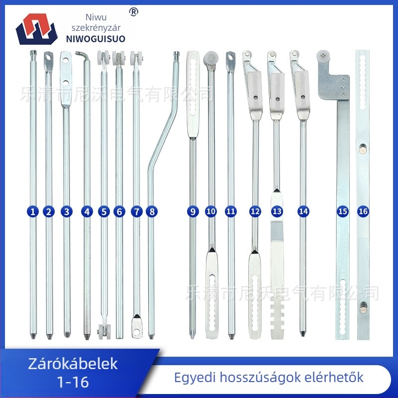 Záró rudak szekrényekhez | felső és alsó rudak; anyag: vas; súly: 1; modellek: LS001-1, LG001-2, LS002-2, LG001-3; stílus: modern és minimalist