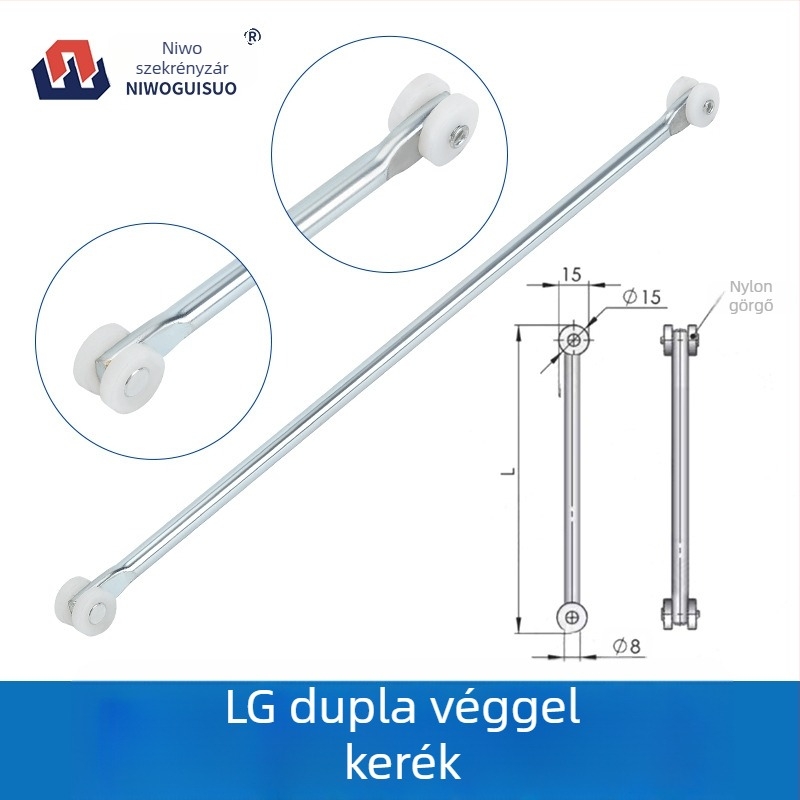Záró rudak szekrényekhez | felső és alsó rudak; anyag: vas; súly: 1; modellek: LS001-1, LG001-2, LS002-2, LG001-3; stílus: modern és minimalist