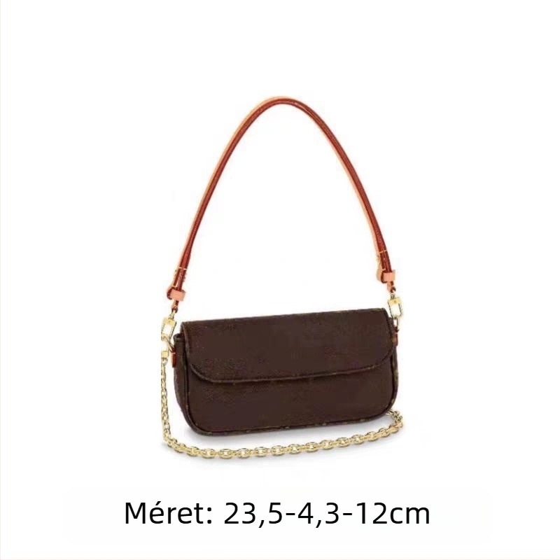 PVC Carryall táska logóval – hónalji stílus, vízszintes négyzet alakú forma, cipzáras zárás, vászon bélés, belső telefonzseb