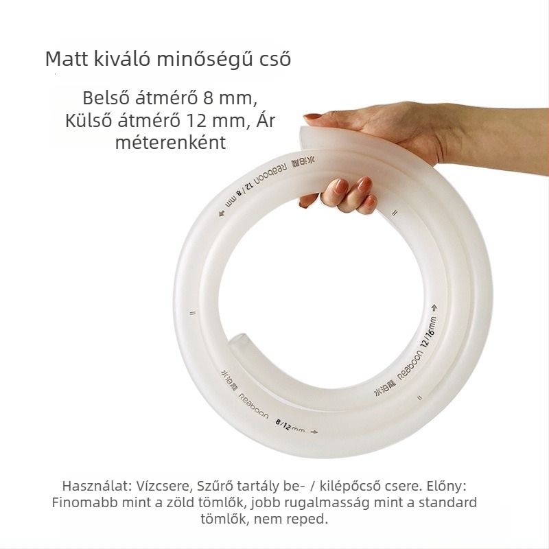 Szűrő hordó cserélő tömlő - Real Stone, Műanyag, Fagyálló-álló, Tartós, Súly 0.5