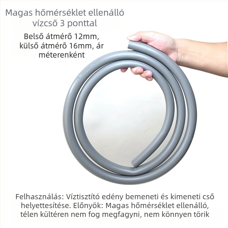 Szűrő hordó cserélő tömlő - Real Stone, Műanyag, Fagyálló-álló, Tartós, Súly 0.5