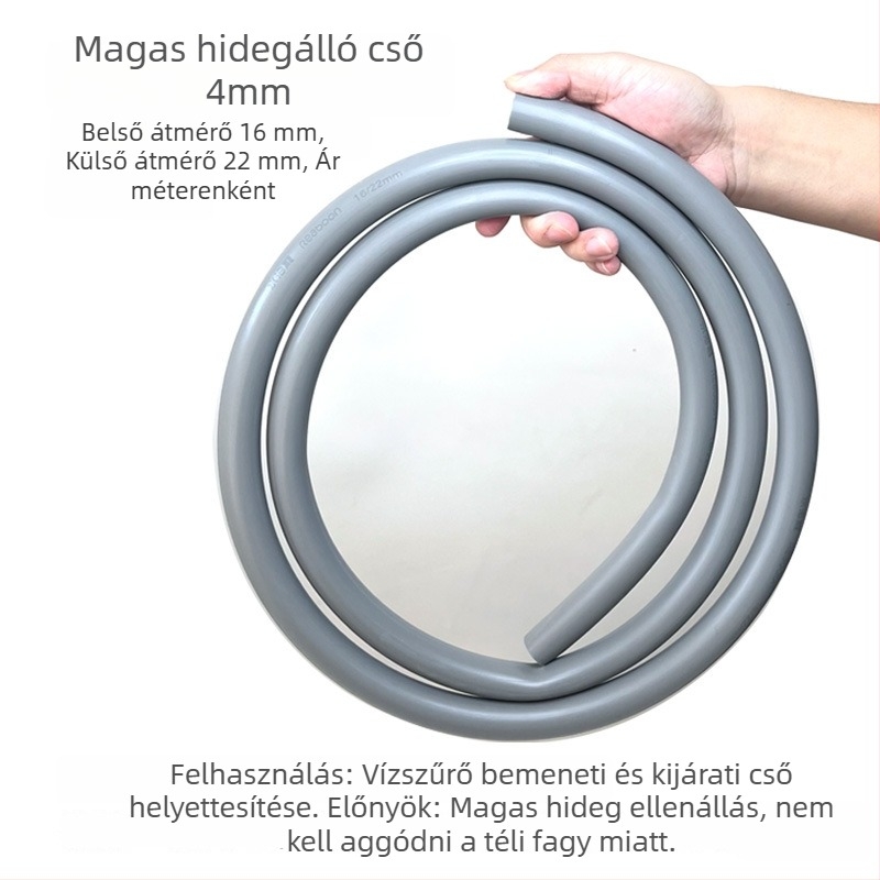 Szűrő hordó cserélő tömlő - Real Stone, Műanyag, Fagyálló-álló, Tartós, Súly 0.5