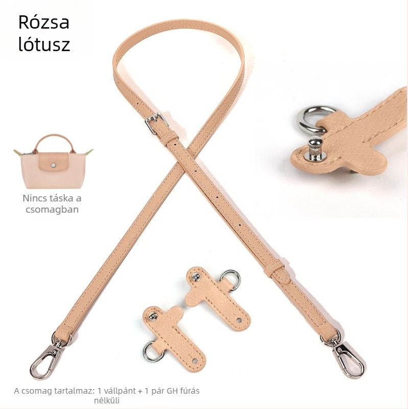 Bőrönd kiegészítő – PU bőr, domborított textúra, fúrás nélküli vállpánt módosítás, állítható mini vállpánt, ultrakönnyű