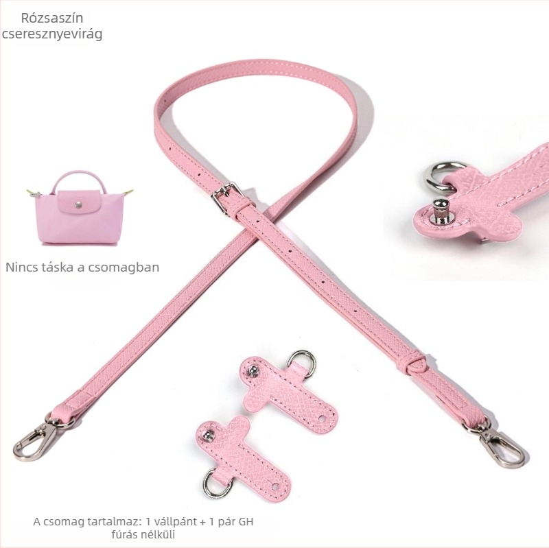 Bőrönd kiegészítő – PU bőr, domborított textúra, fúrás nélküli vállpánt módosítás, állítható mini vállpánt, ultrakönnyű