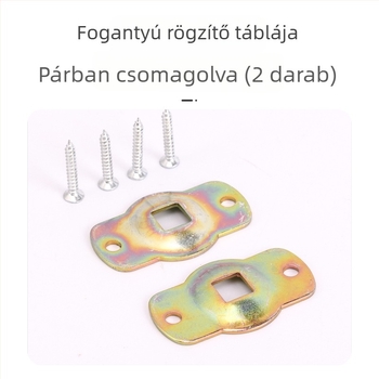 Zinkötvözet zárólemez, típus: zárólemez, alkalmazás: nagy- és kicsi panel lyukak, tömeg: 0.26