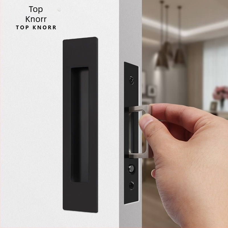 DJL-10200 Rejtett tolóajtó zár, kampó típusú, cink-ötvözet, elektroplakálás