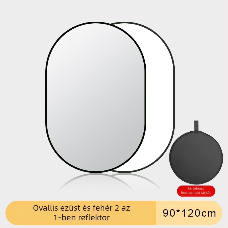 Öt az egyben fotóreflektor, összecsukható és hordozható kültéri portrévilágításhoz