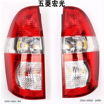 Egyedi hátsó fényszóró burkolatok a féklámpához és a bal/jobb jelzőfényekhez, kompatibilis a Wuling Hongguang S-sel