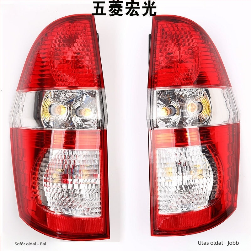 Egyedi hátsó fényszóró burkolatok a féklámpához és a bal/jobb jelzőfényekhez, kompatibilis a Wuling Hongguang S-sel