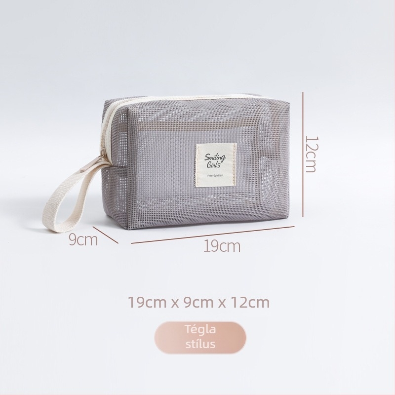 Maixing kozmetikai táska, Teslin anyag, kubikus alakú, légáteresztő, ultra könnyű, modell Tsl20250901