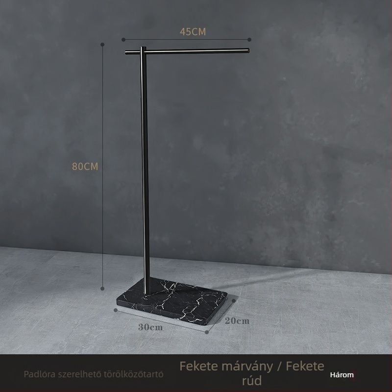 Padlóra álló törölközőtartó vasból, új kínai stílus, Watermarks tanúsítvány, származás Kína, tanúsítvány száma 1