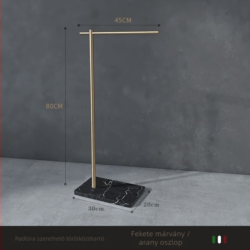 Padlóra álló törölközőtartó vasból, új kínai stílus, Watermarks tanúsítvány, származás Kína, tanúsítvány száma 1