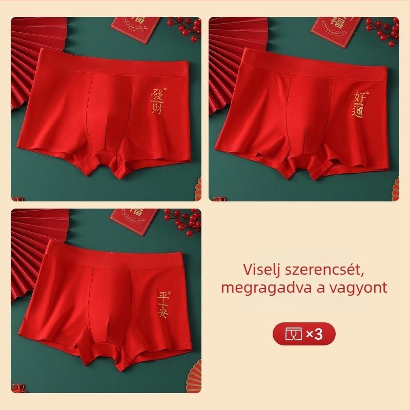 Férfi seamless boxer brief, lélegző, középmagas derekú • Pamut 95–100% • Kötött anyag • Egyszínű dizájn