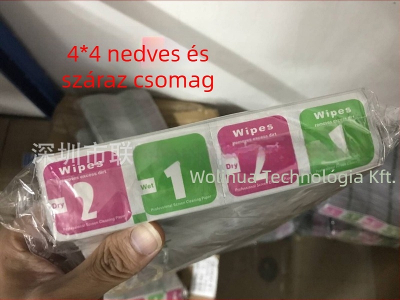 Alkohol-alapú Tisztító Készlet – 3 részes szett mobiltelefonokra, noteszgépekre és számítógépekre