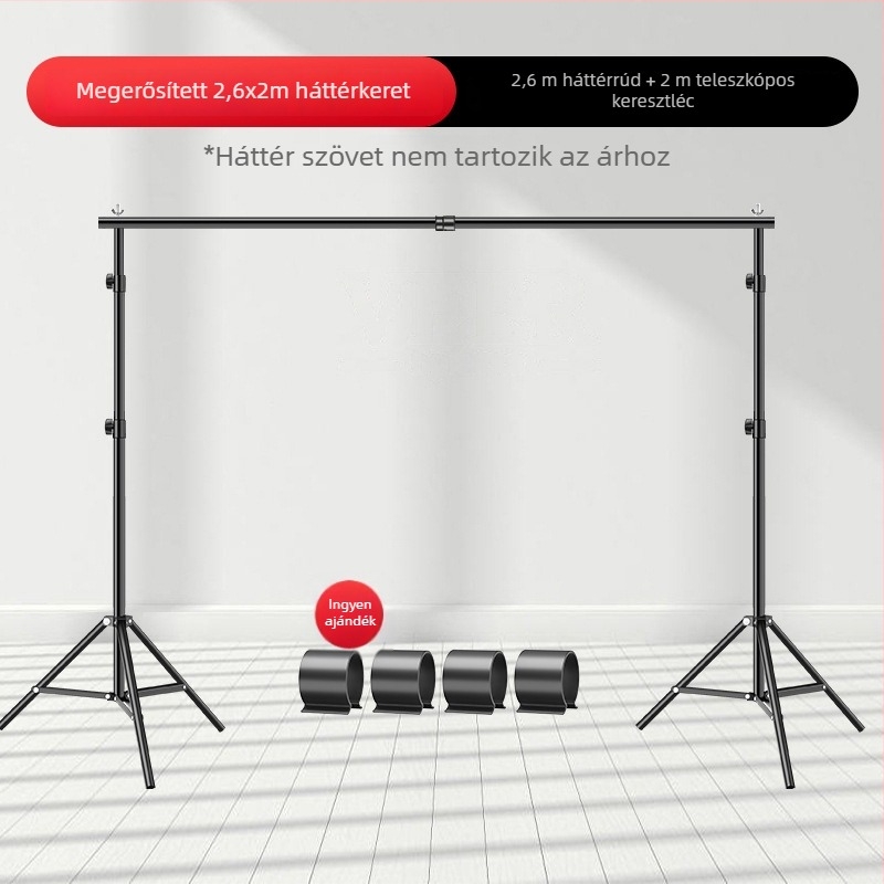 Kinyújtható háttérkeret termékfotózáshoz, súly 2