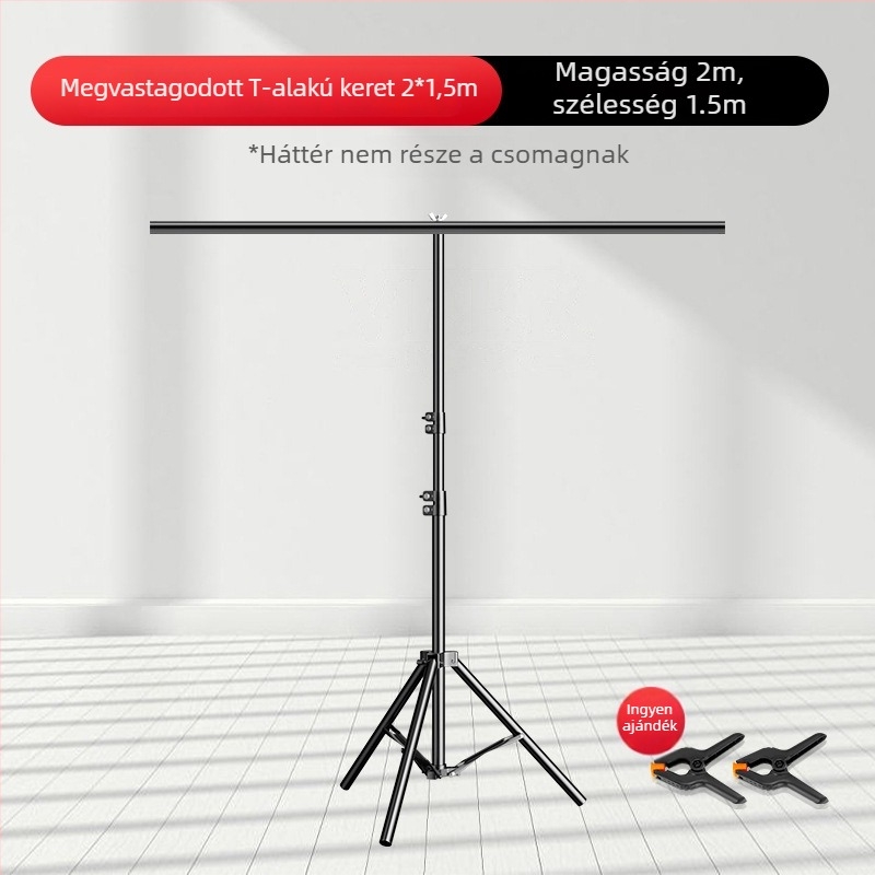 Kinyújtható háttérkeret termékfotózáshoz, súly 2