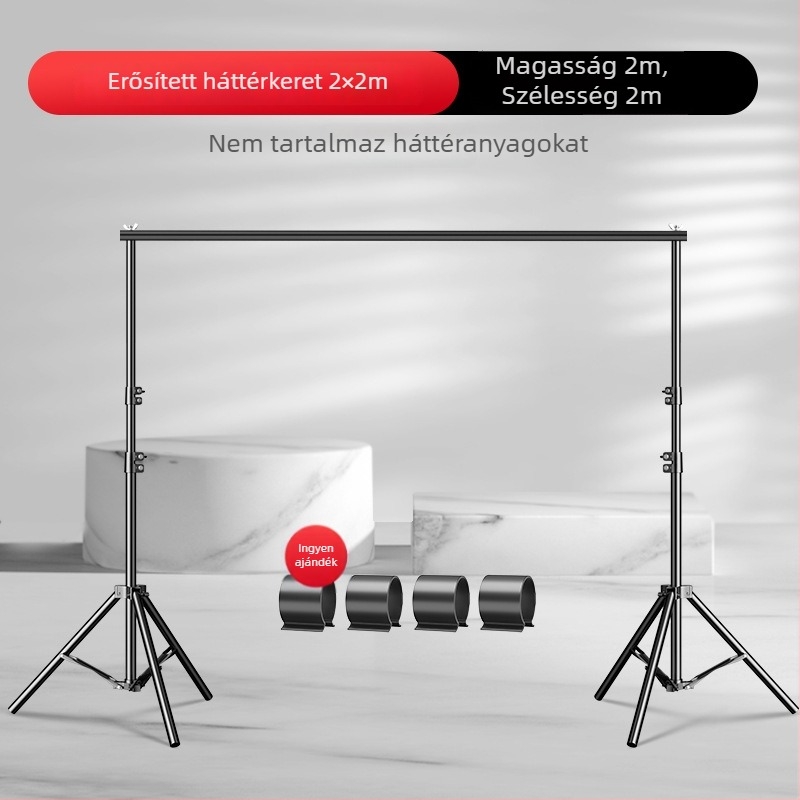 Kinyújtható háttérkeret termékfotózáshoz, súly 2