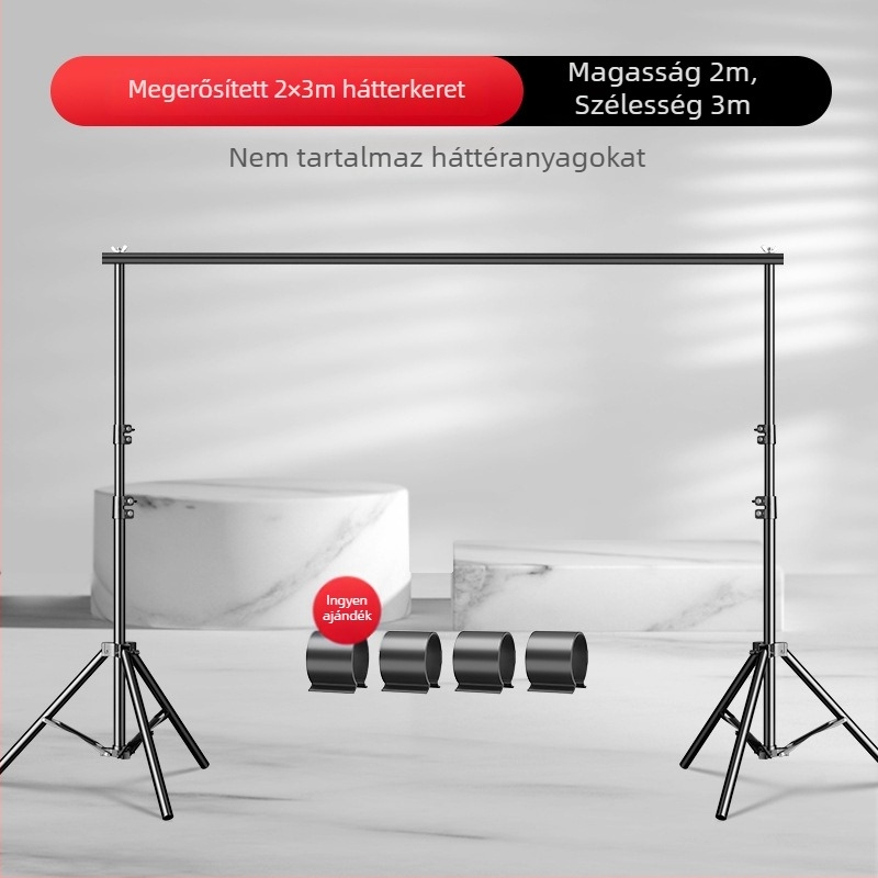 Kinyújtható háttérkeret termékfotózáshoz, súly 2