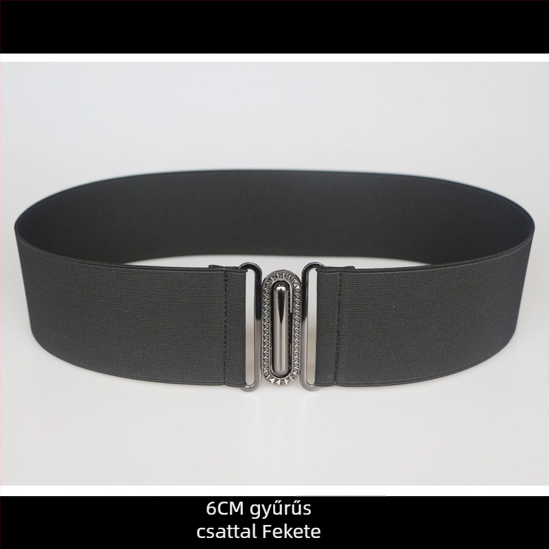 Ruhához való elasztikus derékszíj, csíkos mintázat, egyhurok, lágy felület