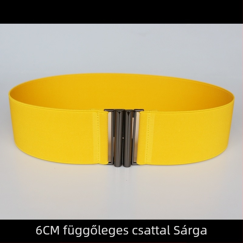 Ruhához való elasztikus derékszíj, csíkos mintázat, egyhurok, lágy felület