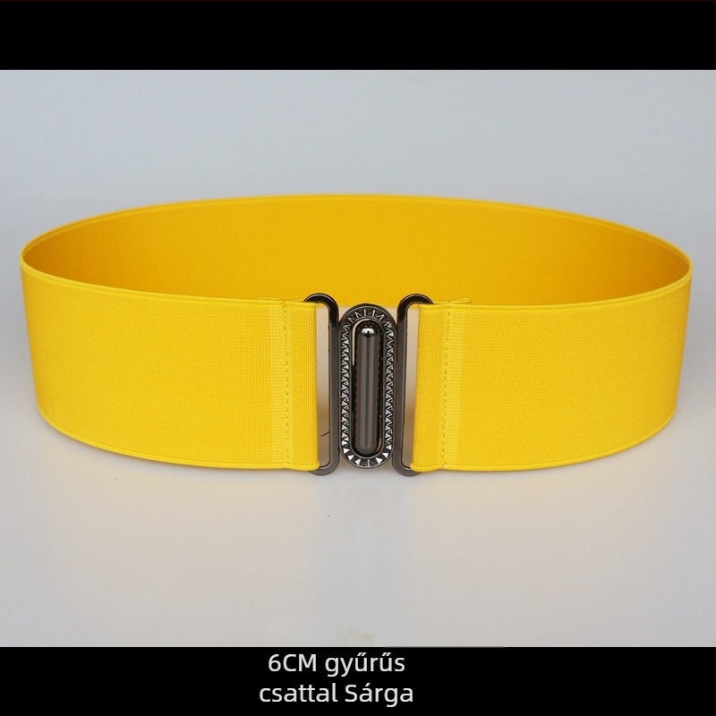 Ruhához való elasztikus derékszíj, csíkos mintázat, egyhurok, lágy felület