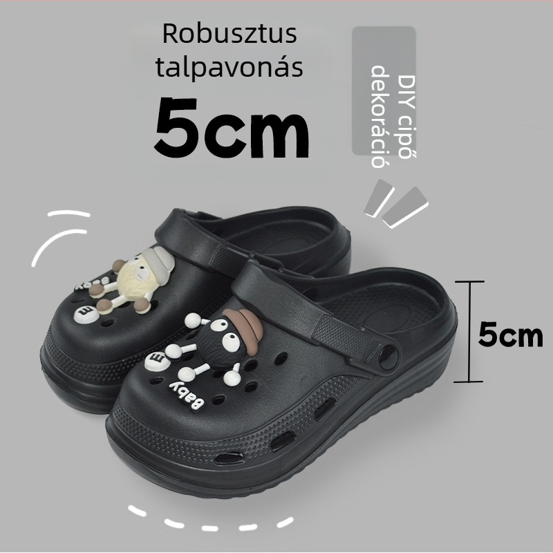 Uniszex kert cipő EVA felsőrész, lélegző, buborékos talp