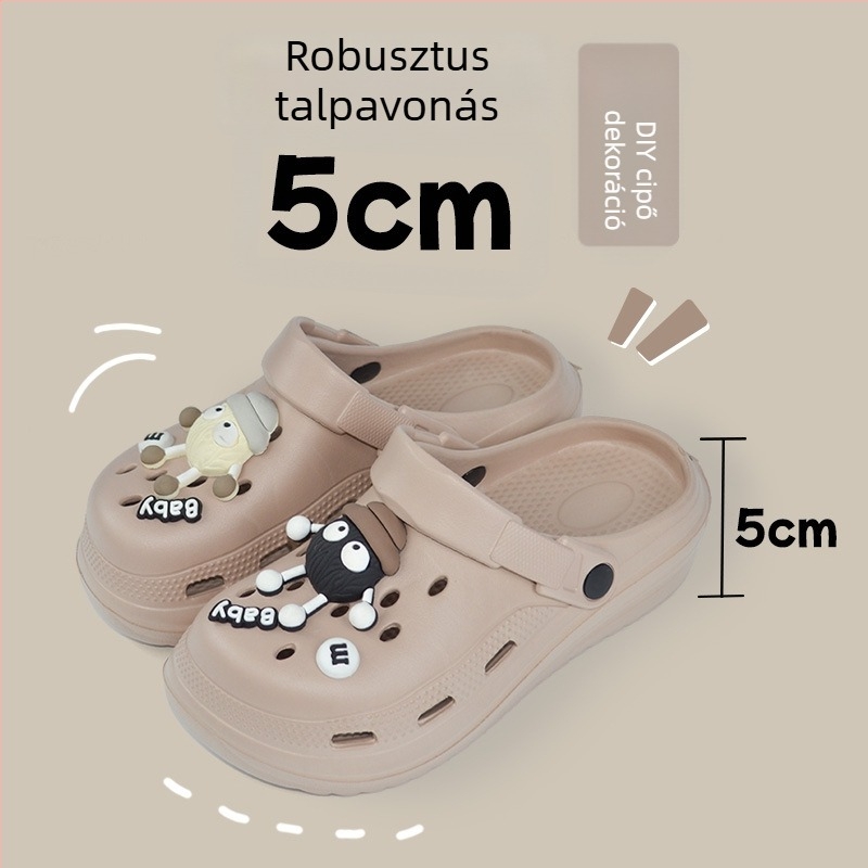 Uniszex kert cipő EVA felsőrész, lélegző, buborékos talp