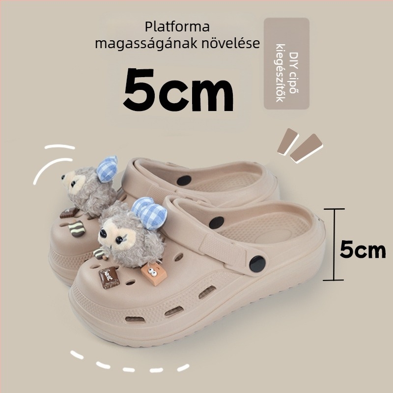 Uniszex kert cipő EVA felsőrész, lélegző, buborékos talp