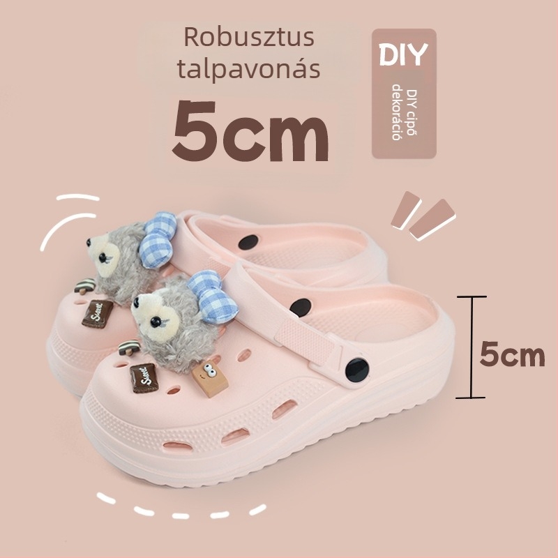 Uniszex kert cipő EVA felsőrész, lélegző, buborékos talp