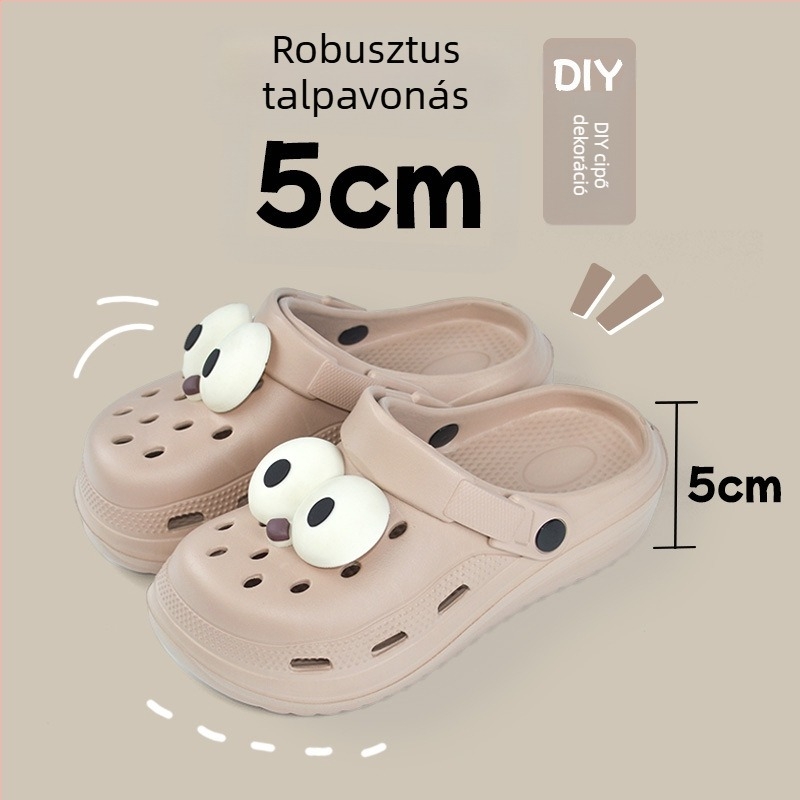 Uniszex kert cipő EVA felsőrész, lélegző, buborékos talp