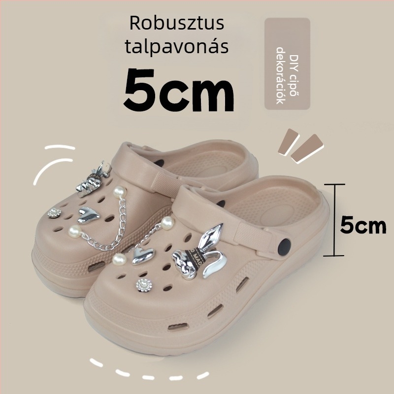 Uniszex kert cipő EVA felsőrész, lélegző, buborékos talp