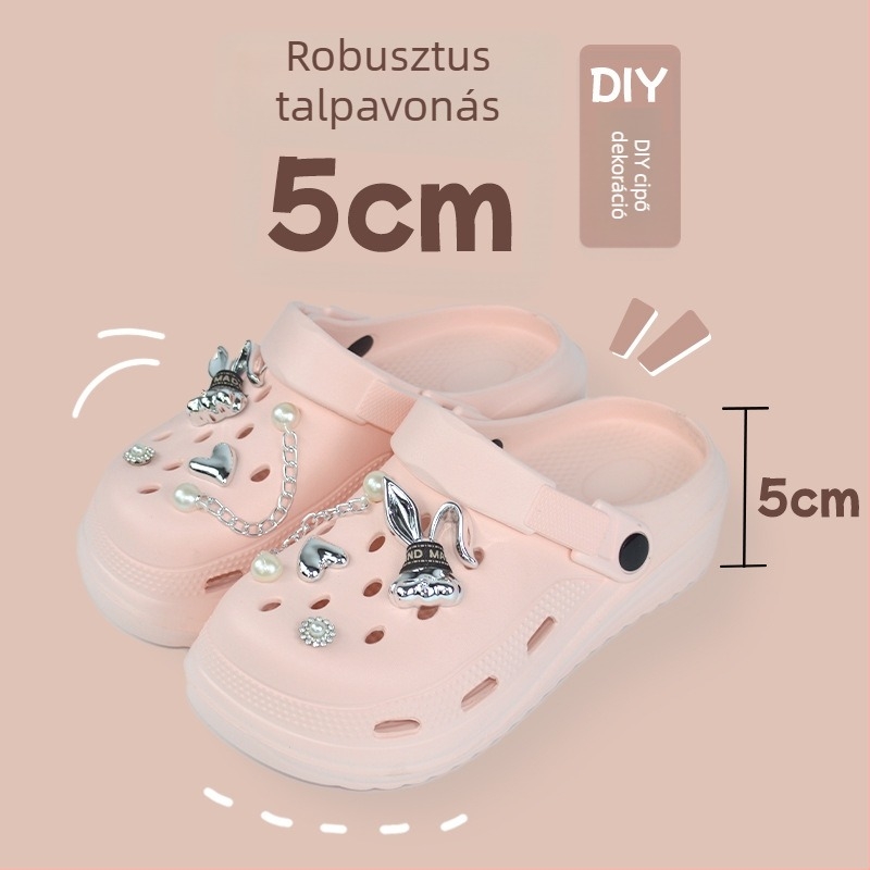 Uniszex kert cipő EVA felsőrész, lélegző, buborékos talp