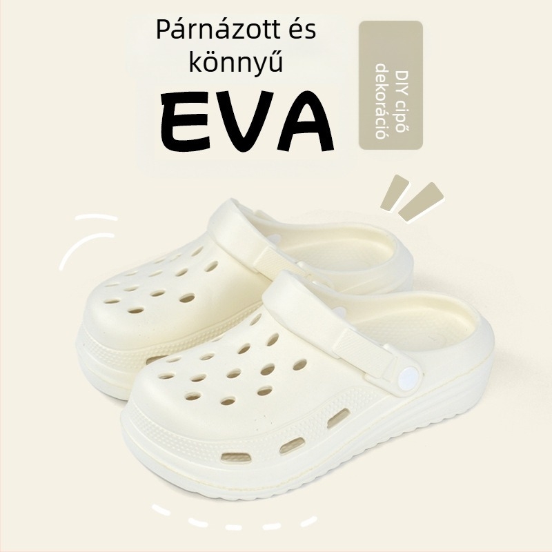 Uniszex kert cipő EVA felsőrész, lélegző, buborékos talp