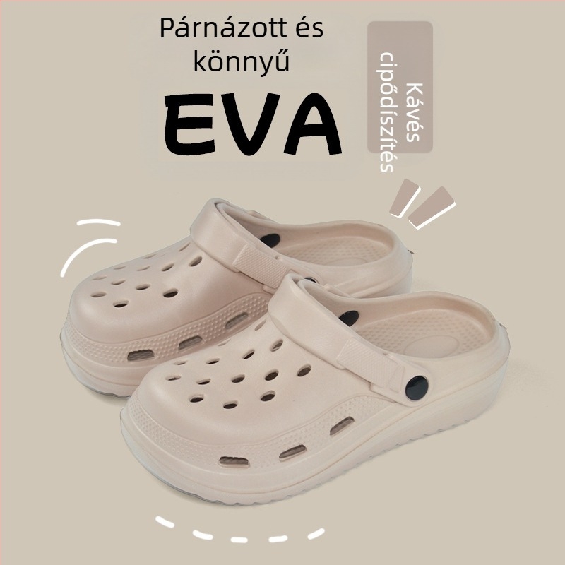 Uniszex kert cipő EVA felsőrész, lélegző, buborékos talp