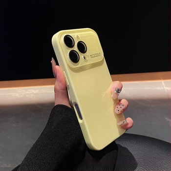 Üvegből készült ütésálló védőtok iPhone 16 Pro / Pro Maxhoz – masszív kivitelezés, kopásálló, leesés elleni védelem